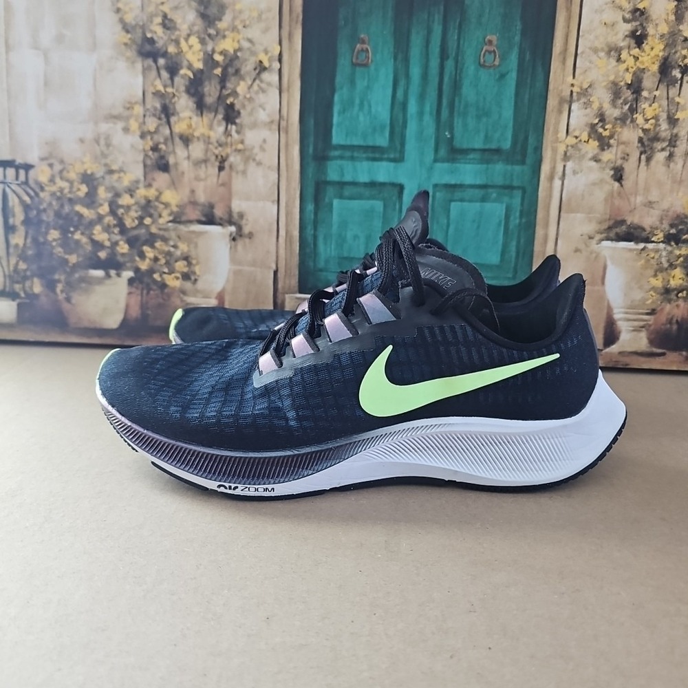 Nike Womens Air Zoom Pegasus 37 BQ9646-001 Black Running Shoes Sneaker Size 9.5